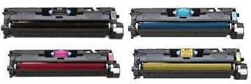 Hp Toner Set Q6000A Q6001A Q6002A Q6003A Toner Cartridges Remanufactured - Free UK Delivery